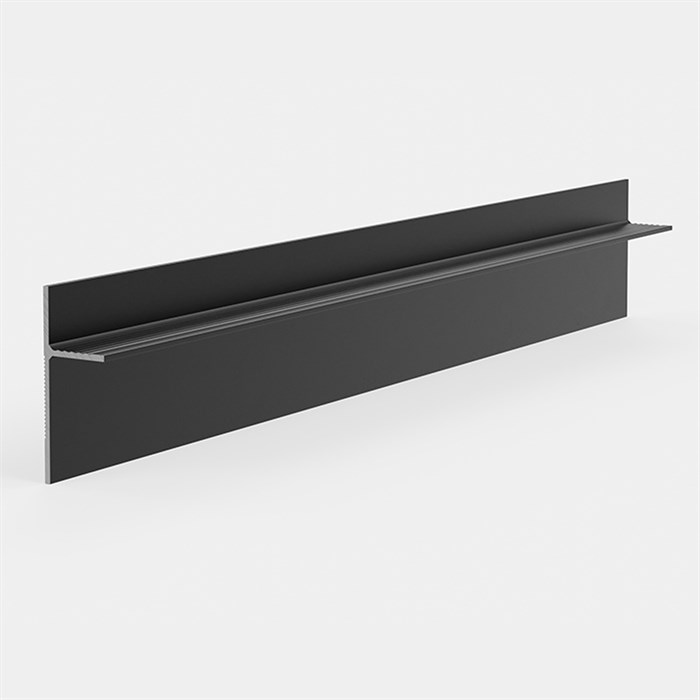 Теневой плинтус скрытого монтажа Pro Design Panel 7208 Черный Муар 7208B - фото 5823