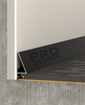 Плинтус Pro Design Corner 570 Анодированный черный