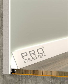 Плинтус Pro Design Corner 570 Белый муар