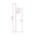 Плинтус скрытого монтажа Pro Design 323 Не анодированный 323 - фото 5855 Плинтус скрытого монтажа Pro Design 323 Не анодированный 323 - фото 5855
