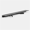 Щелевой плинтус Pro Design MINI 7067 RAL 9005 Черный 7067B - фото 6156