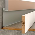 МДФ вставка в плинтус Pro Design 80 мм (грунт под покраску) IN80MDF